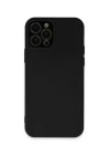iPhone 12 Pro Kılıf Lansman Glass Kapak - Siyah