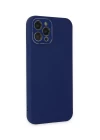 iPhone 12 Pro Kılıf Lansman Glass Kapak - Sky Blue