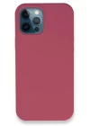 iPhone 12 Pro Kılıf Lansman Legant Silikon - Fuşya