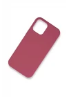 iPhone 12 Pro Kılıf Lansman Legant Silikon - Fuşya