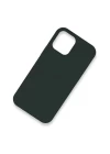 iPhone 12 Pro Kılıf Lansman Legant Silikon - Koyu Yeşil