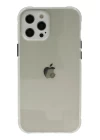 iPhone 12 Pro Kılıf Miami Şeffaf Silikon - Şeffaf