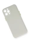 iPhone 12 Pro Kılıf PP Ultra İnce Kapak - Beyaz