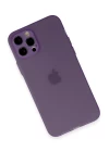 iPhone 12 Pro Kılıf Puma Silikon - Koyu Mor