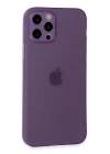 iPhone 12 Pro Kılıf Puma Silikon - Koyu Mor