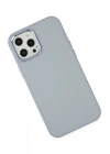 iPhone 12 Pro Max Kılıf Asya Deri Silikon - Sierra Blue