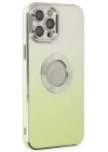 iPhone 12 Pro Max Kılıf Best Silikon - Yeşil