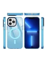 iPhone 12 Pro Max Kılıf Beta Magneticsafe Silikon - Mavi