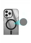 iPhone 12 Pro Max Kılıf Beta Magneticsafe Silikon - Siyah
