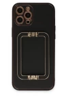 iPhone 12 Pro Max Kılıf Coco Elit Kapak - Siyah
