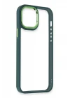 iPhone 12 Pro Max Kılıf Dora Kapak - Haki Yeşil