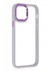 iPhone 12 Pro Max Kılıf Dora Kapak - Lila