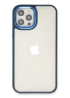 iPhone 12 Pro Max Kılıf Dora Kapak - Mavi