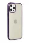 iPhone 12 Pro Max Kılıf Element Silikon - Mor