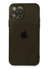 iPhone 12 Pro Max Kılıf Fly Lens Silikon - Siyah