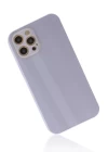 iPhone 12 Pro Max Kılıf Glass Kapak - Lila