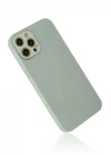 iPhone 12 Pro Max Kılıf Glass Kapak - Turkuaz