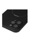 iPhone 12 Pro Max Kılıf Jack Magneticsafe Lens Silikon - Siyah