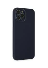 iPhone 12 Pro Max Kılıf Lansman Glass Kapak - Lacivert