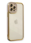 iPhone 12 Pro Max Kılıf Liva Lens Silikon - Lila
