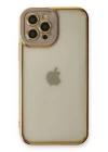 iPhone 12 Pro Max Kılıf Liva Lens Silikon - Lila