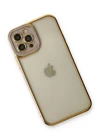 iPhone 12 Pro Max Kılıf Liva Lens Silikon - Lila