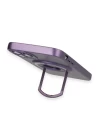 iPhone 12 Pro Max Kılıf Lukka Magneticsafe Kapak - Derin Mor