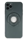 iPhone 12 Pro Max Kılıf Lukka Magneticsafe Kapak - Koyu Yeşil