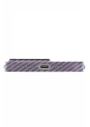 iPhone 12 Pro Max Kılıf Mekanik Magsafe Kapak - Derin Mor