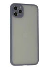 iPhone 12 Pro Max Kılıf Montreal Silikon Kapak - Gri