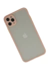 iPhone 12 Pro Max Kılıf Montreal Silikon Kapak - Pembe