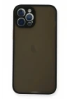 iPhone 12 Pro Max Kılıf Montreal Silikon Kapak - Siyah