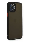 iPhone 12 Pro Max Kılıf Montreal Silikon Kapak - Siyah