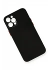 iPhone 12 Pro Max Kılıf PP Ultra İnce Kapak - Siyah