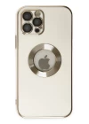 iPhone 12 Pro Max Kılıf Store Silikon - Beyaz