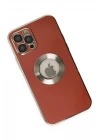 iPhone 12 Pro Max Kılıf Store Silikon - Kırmızı