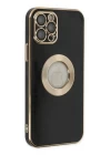 iPhone 12 Pro Max Kılıf Store Silikon - Siyah