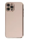 iPhone 12 Pro Max Kılıf Volet Silikon - Pembe