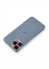 iPhone 12 Pro Metal Kamera Lens Koruma Cam - Kırmızı