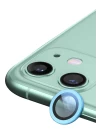 iPhone 12 Raze Metal Kamera Lens - Mavi