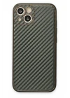 iPhone 13 Kılıf Coco Karbon Silikon - Füme