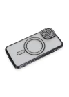 iPhone 13 Kılıf Joke Simli Magneticsafe Kılıf - Siyah