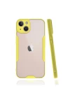 iPhone 13 Kılıf Platin Silikon - Sarı