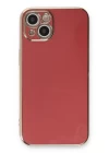 iPhone 13 Kılıf Volet Silikon - Kırmızı
