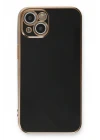 iPhone 13 Kılıf Volet Silikon - Siyah
