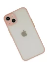 iPhone 13 Mini Kılıf Montreal Silikon Kapak - Pembe