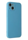iPhone 13 Mini Kılıf Nano içi Kadife Silikon - Mavi