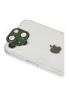 iPhone 13 Pers Alüminyum Kamera Lens - Yeşil