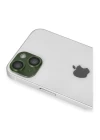 iPhone 13 Pers Alüminyum Kamera Lens - Yeşil