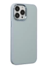 iPhone 13 Pro Kılıf Asya Deri Silikon - Sierra Blue